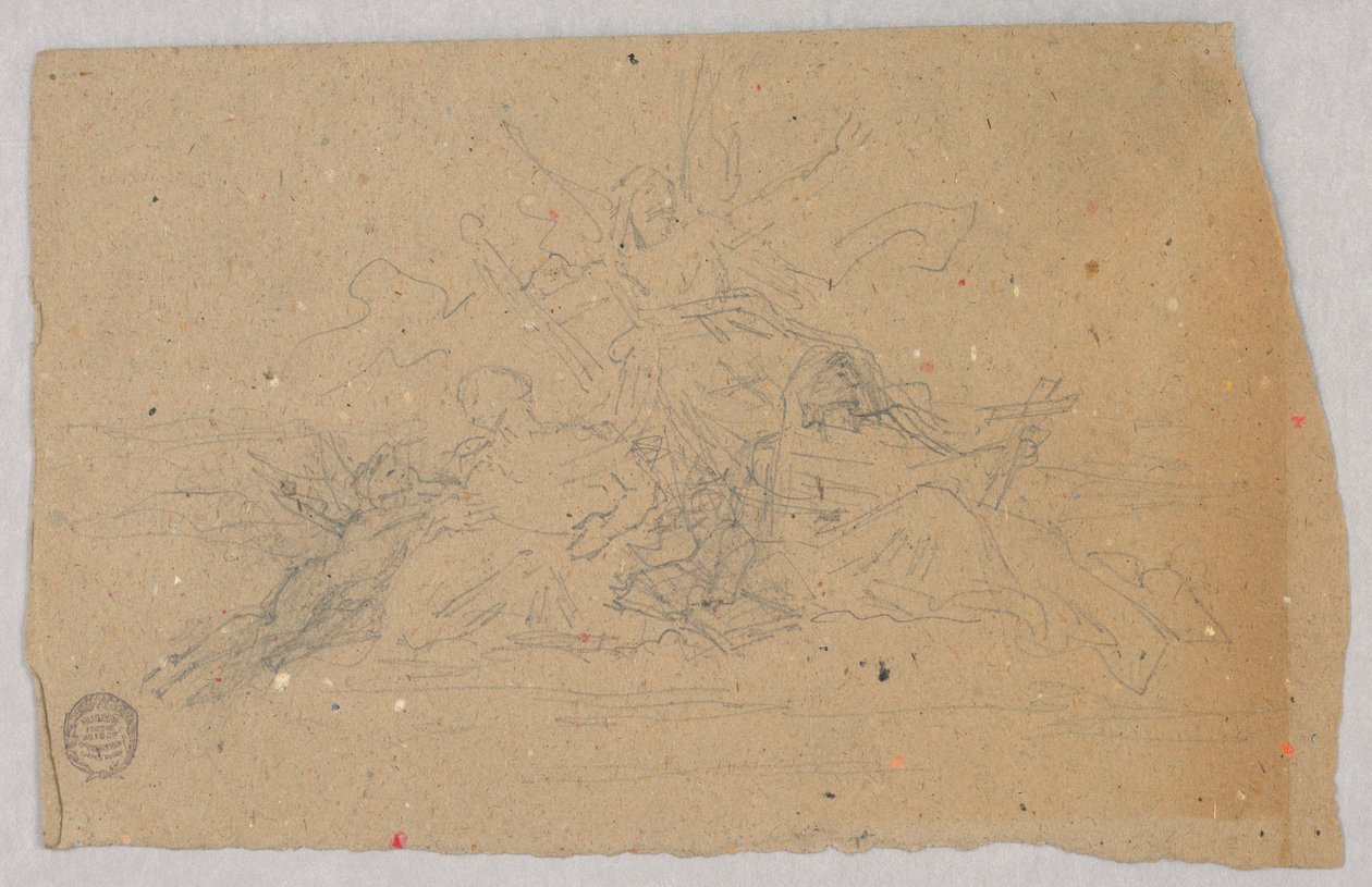 Schets van Liefdadigheid, Geloof en Hoop door Francis Augustus Lathrop