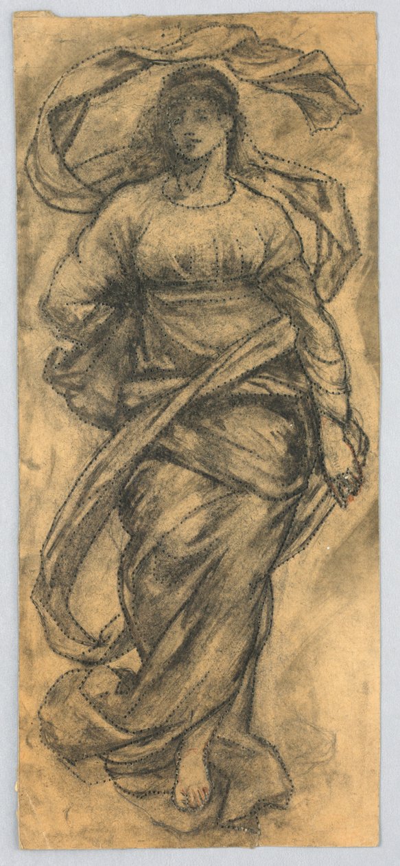 Studie voor een Muurschildering door Francis Augustus Lathrop