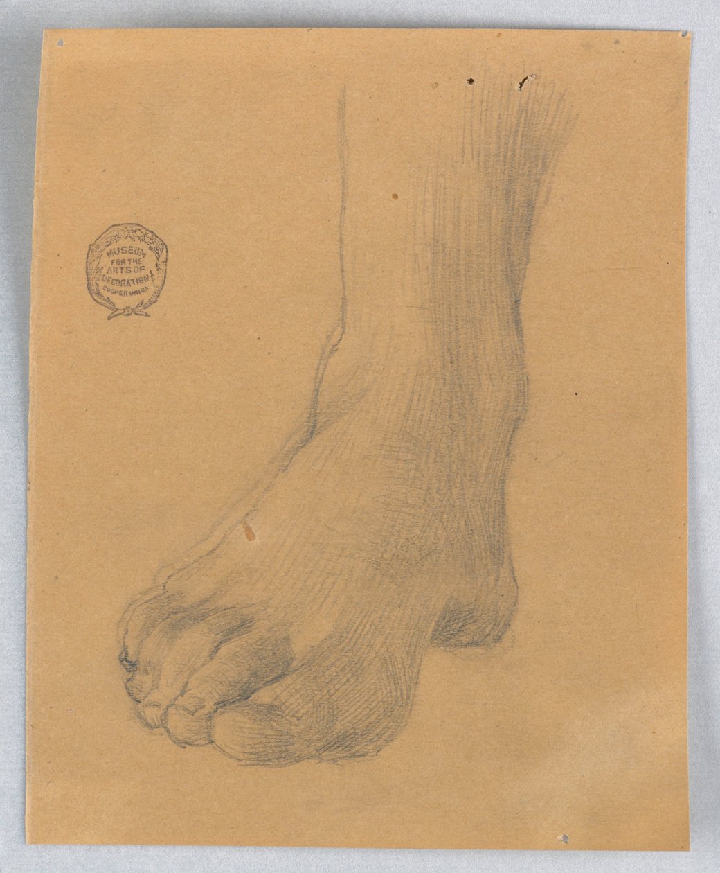 Studie van rechtervoet door Francis Augustus Lathrop
