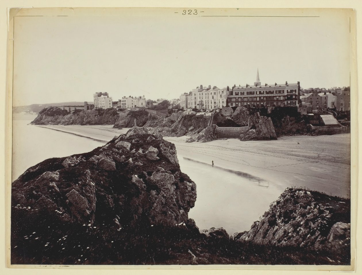 Zuidelijke stranden, Tenby, Wales door Francis Bedford