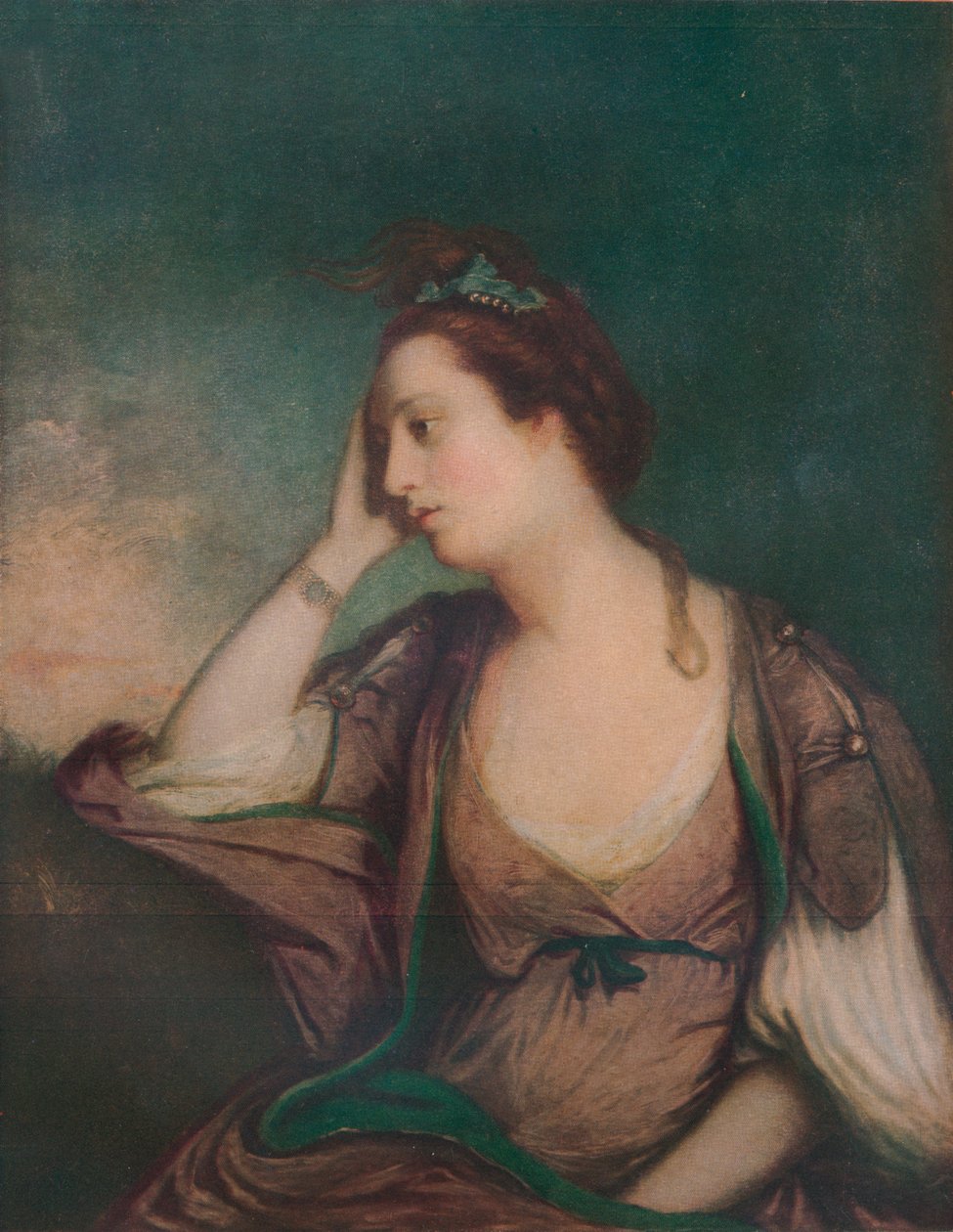 Kitty Fisher, ca. 1750, 1920 door Francis Cotes