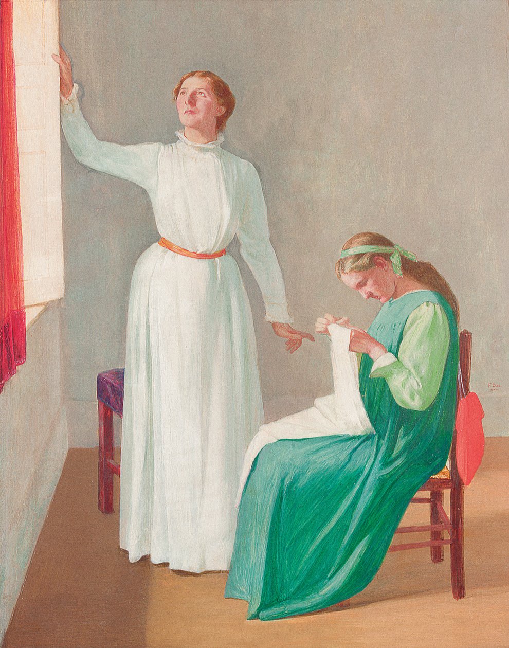 Ochtendlicht door Francis Dodd