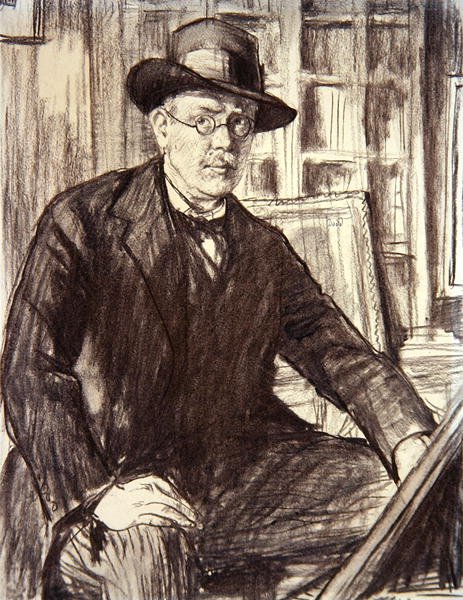 Zelfportret door Francis Dodd