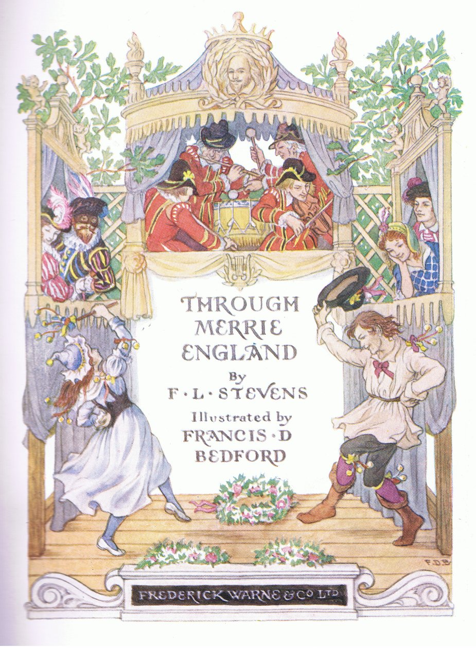 Titelpagina (kleurenlitho) door Francis Donkin Bedford