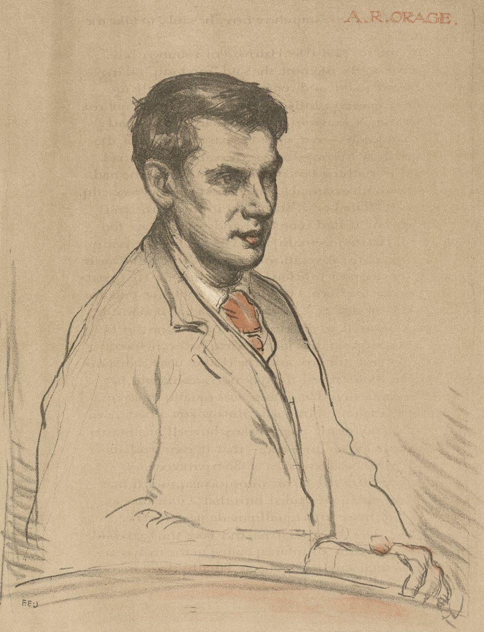A.R. Orage door Francis Ernest Jackson