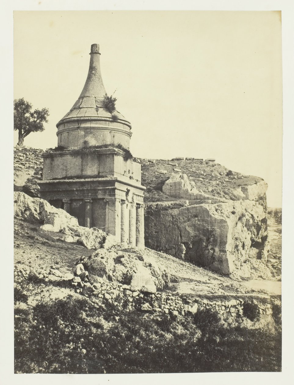 Absaloms graf, Jeruzalem door Francis Frith