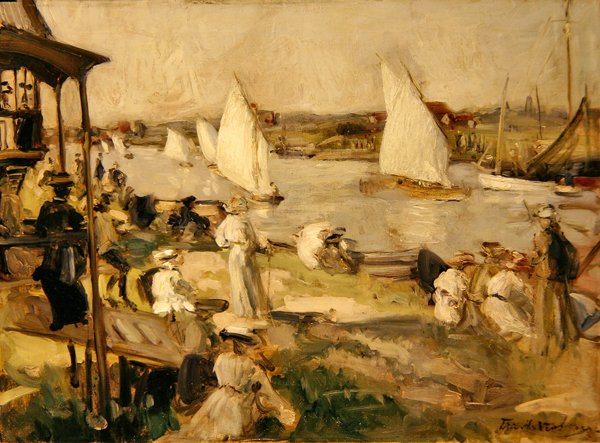 Een Regatta door Francis Henry Newbery