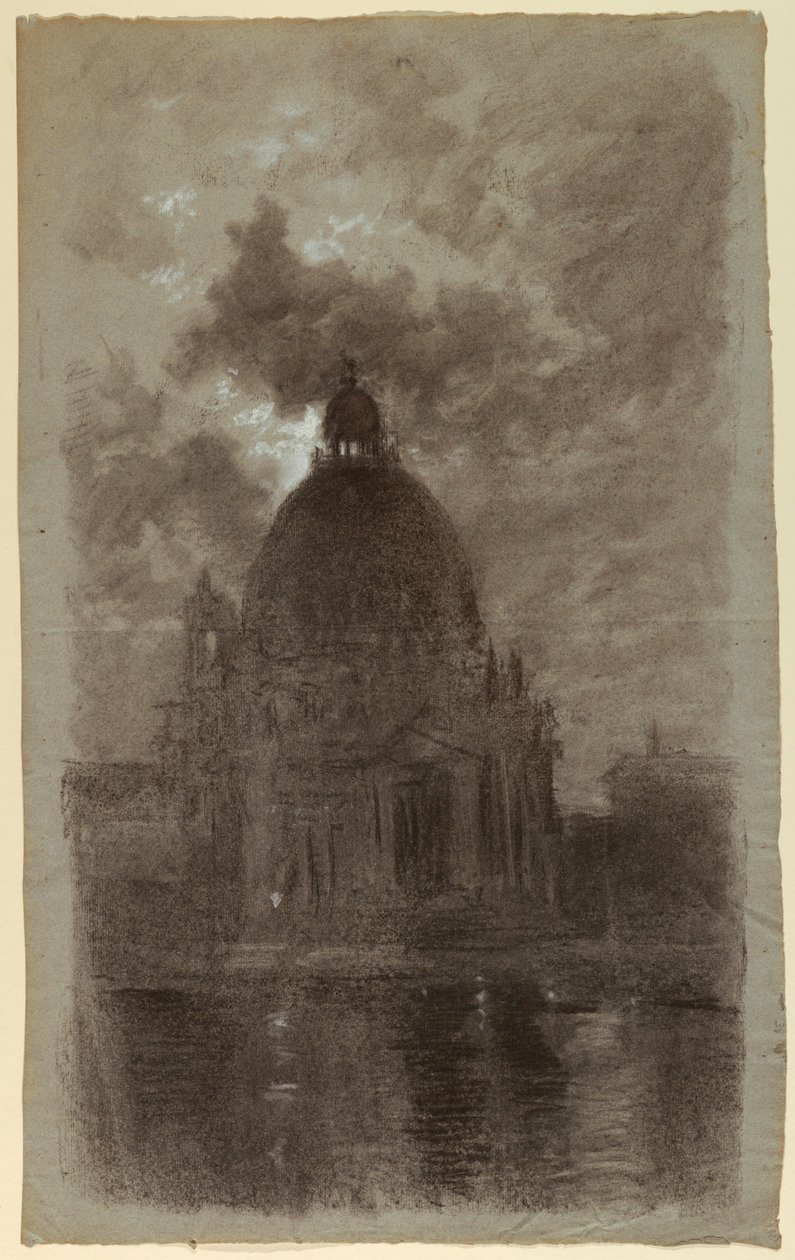 Santa Maria della Salute, Venetië, Italië door Francis Hopkinson Smith