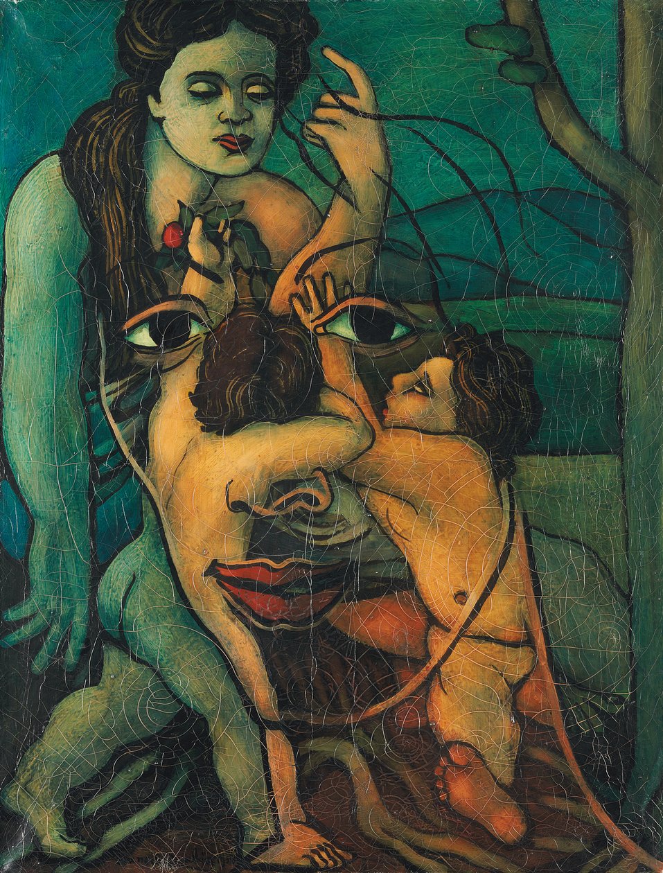 Tweelingen door Francis Picabia