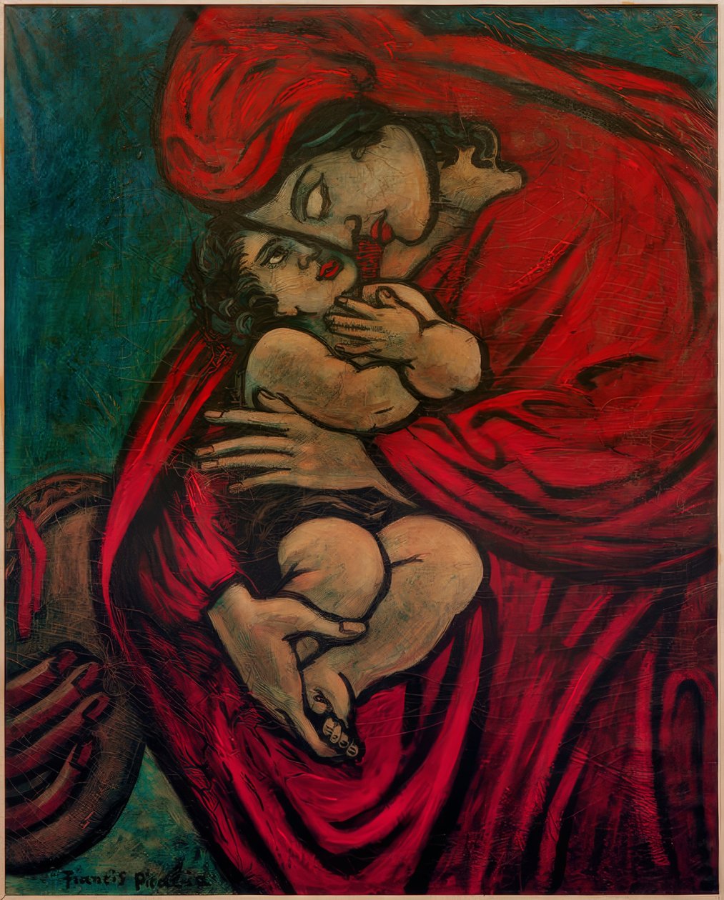 Maternité door Francis Picabia