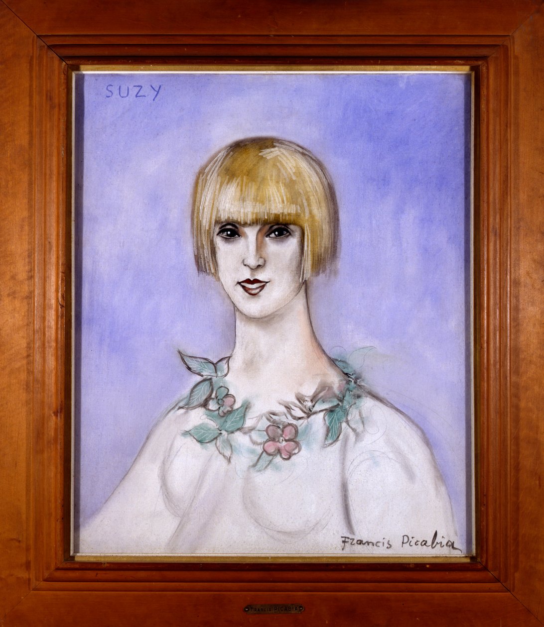 Suzy Solidor door Francis Picabia door Francis Picabia