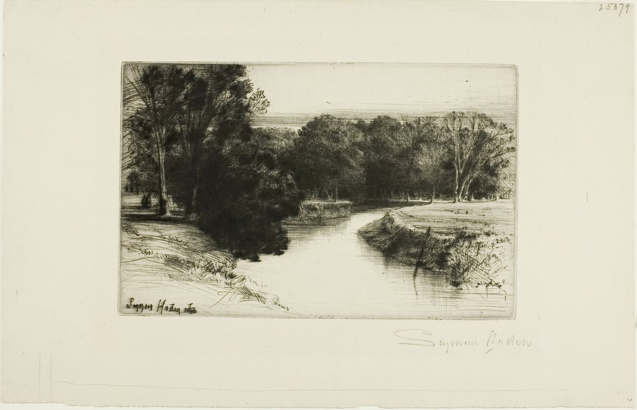 Een zonsondergang in Ierland door Francis Seymour Haden