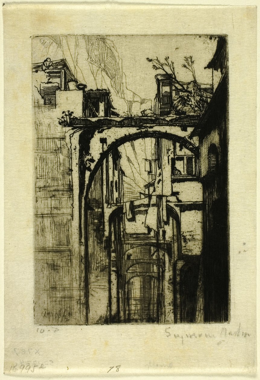 Amalfi door Francis Seymour Haden