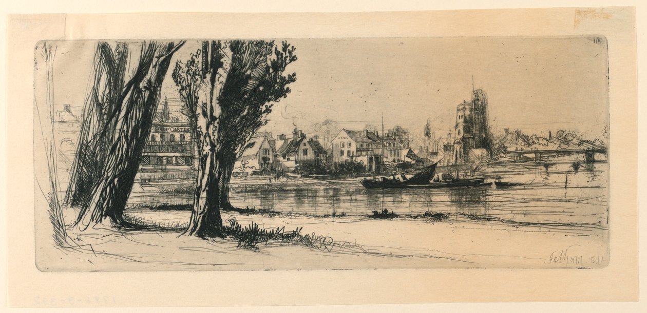 Fulham door Francis Seymour Haden
