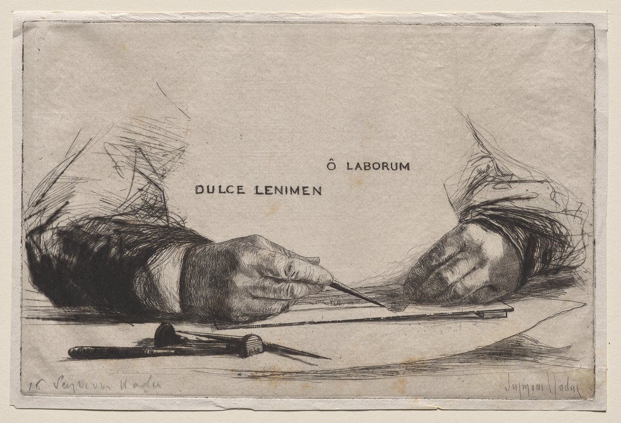 Handen door Francis Seymour Haden