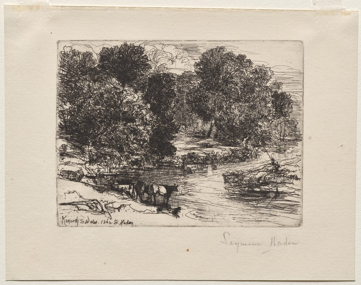 Kenarth door Francis Seymour Haden