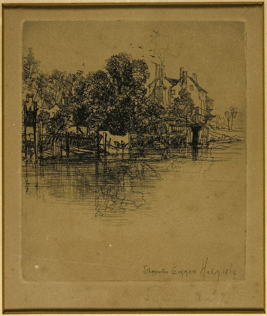 Shepperton door Francis Seymour Haden