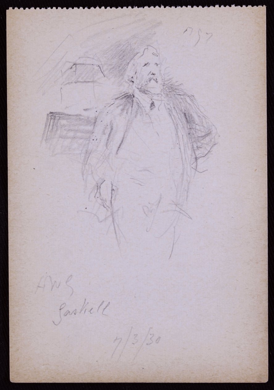Portret van Percival Gaskell door Francis Wilfred Lawson