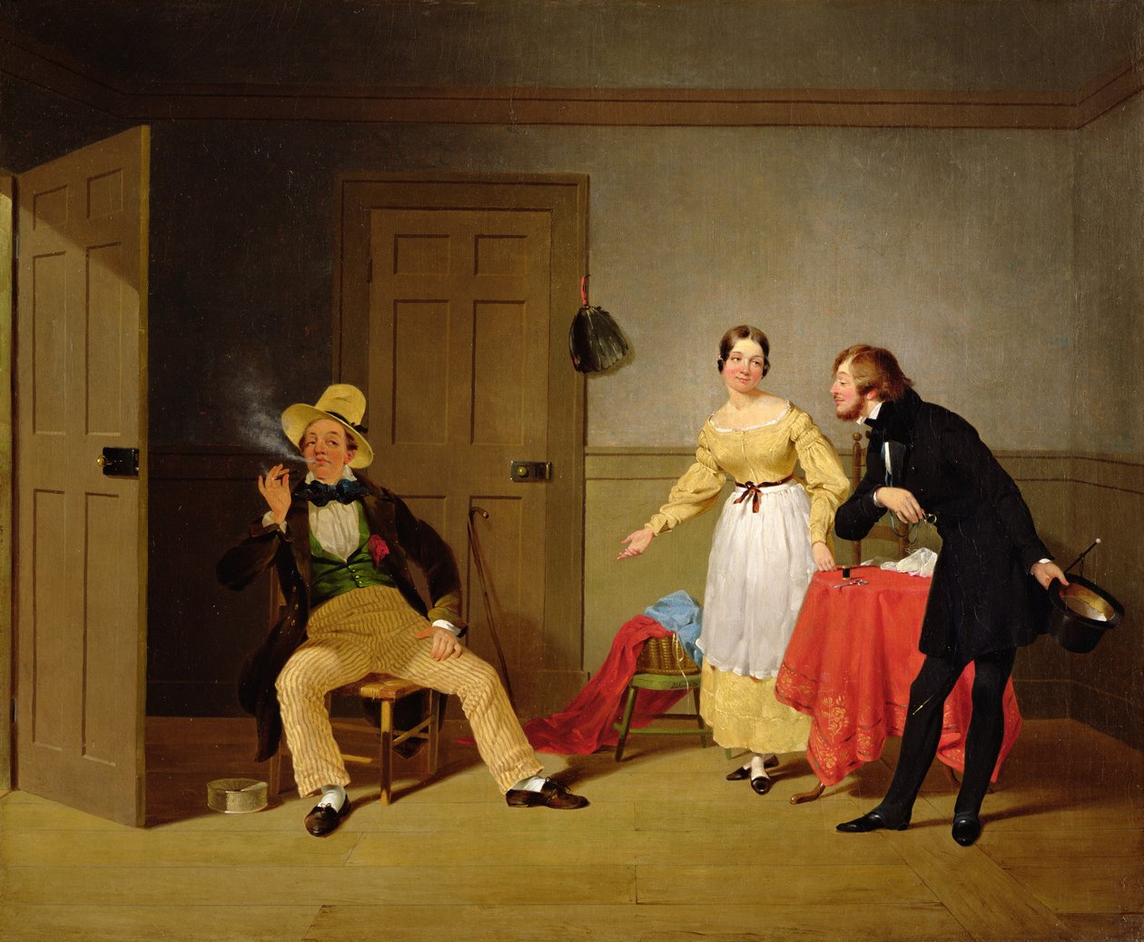 De Stad en Land Beaux, c.1838 door Francis William Edmonds