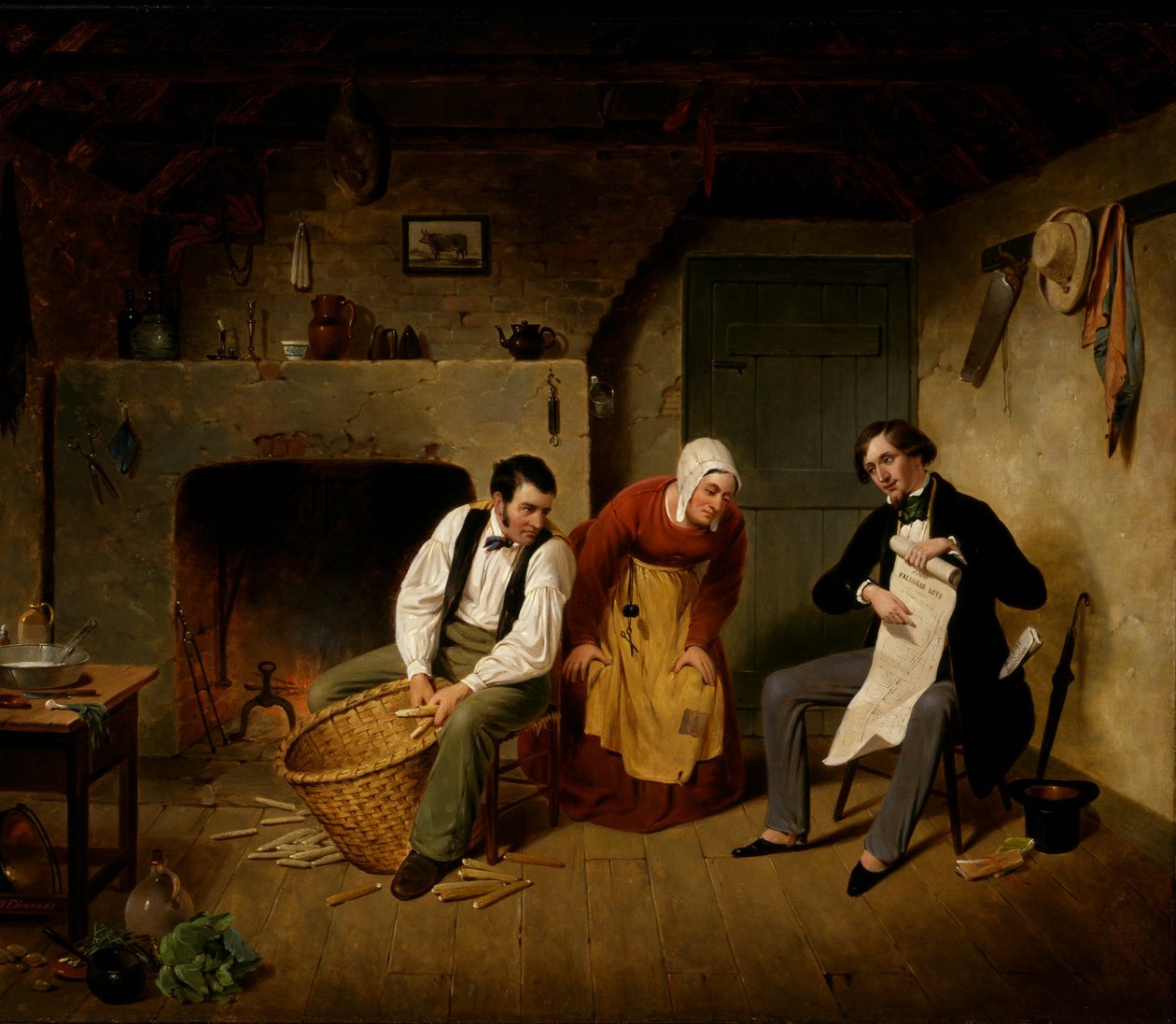 De speculant door Francis William Edmonds