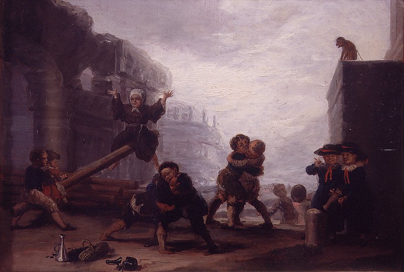 De wip door Francisco de Goya