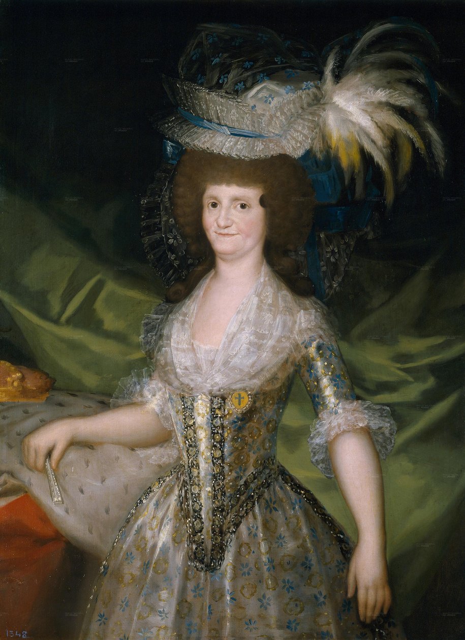 Maria Luisa van Parma door Francisco de Goya