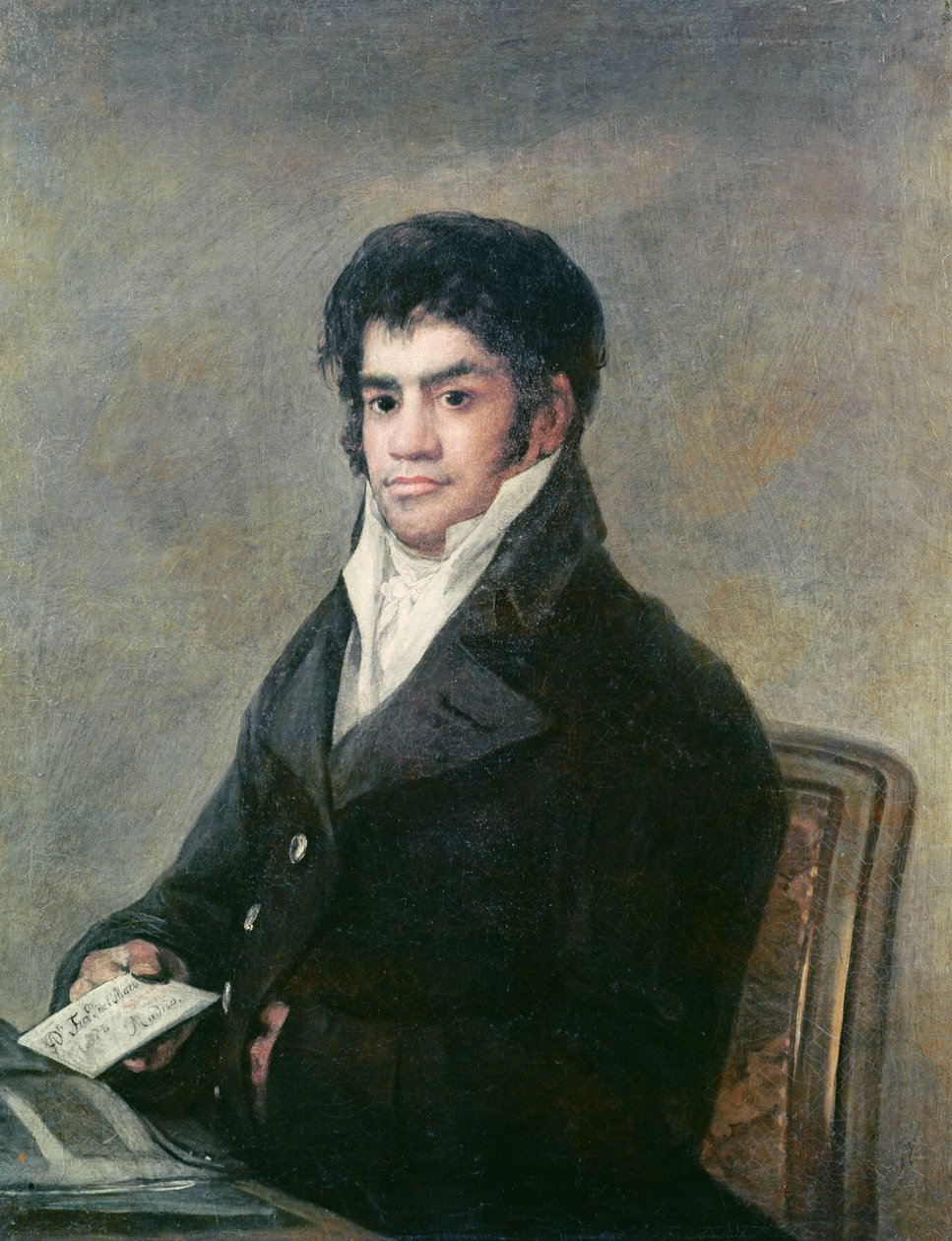 Portret van Don Francisco del Mazo, c.1815 door Francisco de Goya