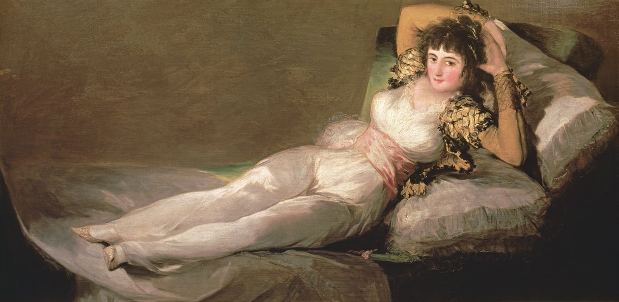 De Geklede Maja, c.1800 door Francisco de Goya
