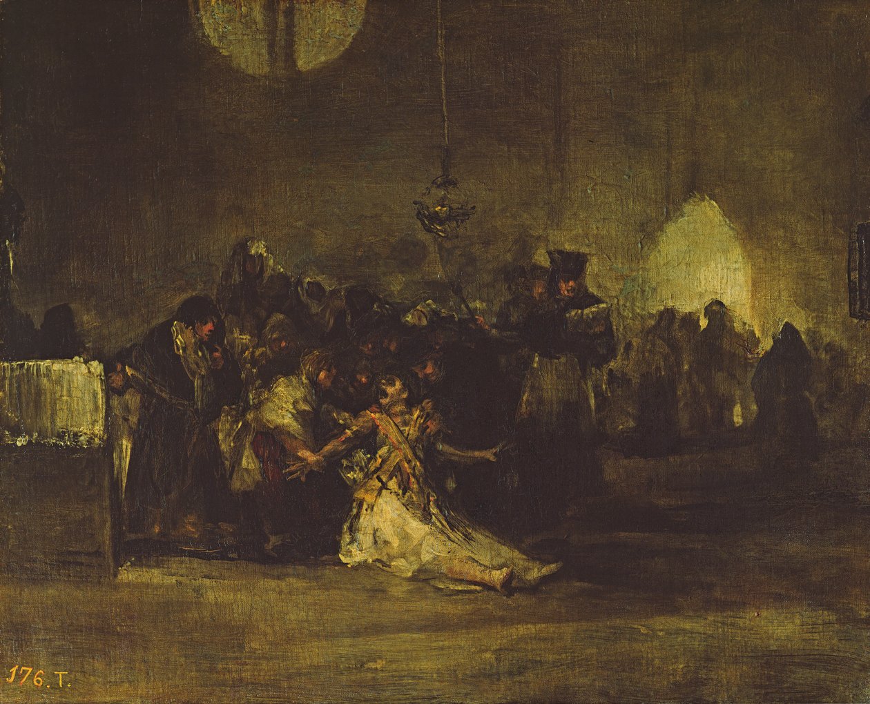 De Exorcisme door Francisco de Goya