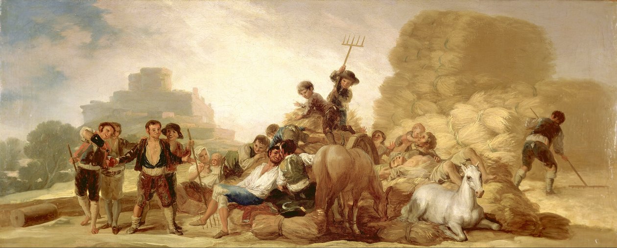 De dorsvloer door Francisco de Goya