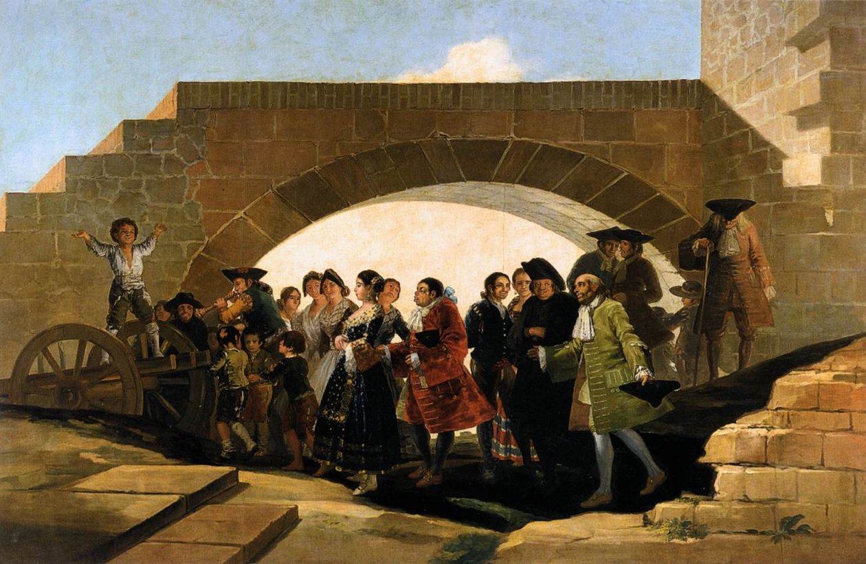 De bruiloft door Francisco de Goya
