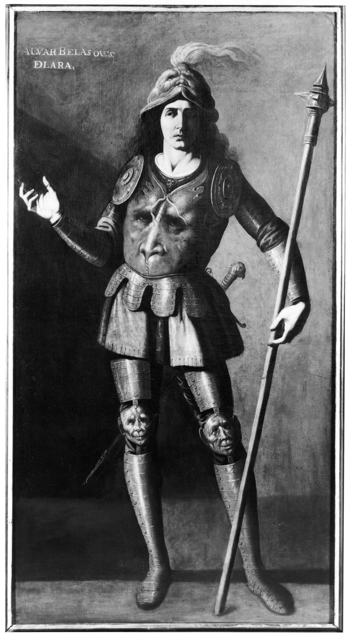 Alvar Velazquez de Lara door Francisco de Zurbaran