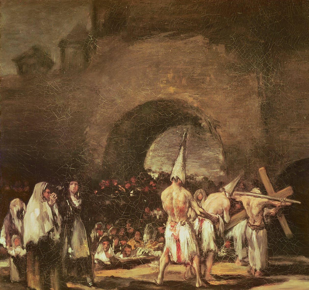 Processie van de Boetelingen door Francisco de Goya