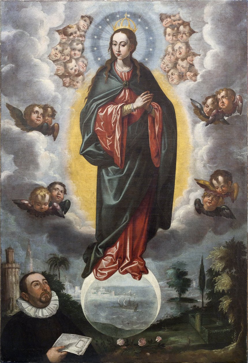 Onbevlekte Ontvangenis met Miguel del Cid door Francisco Pacheco