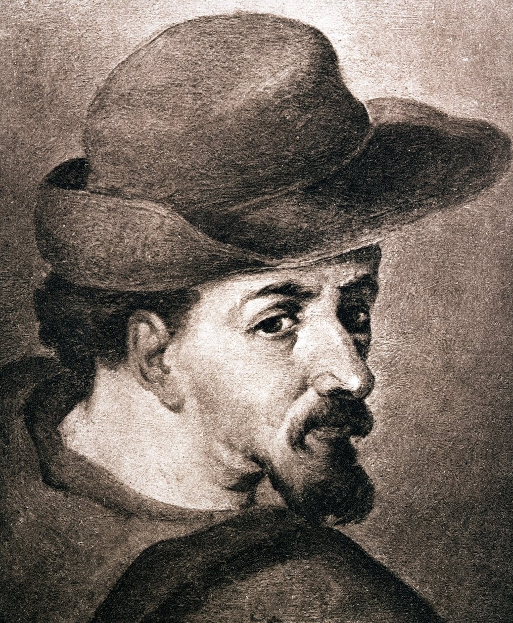 Miguel de Cervantes Saavedra (1547-1616) door Francisco Pacheco