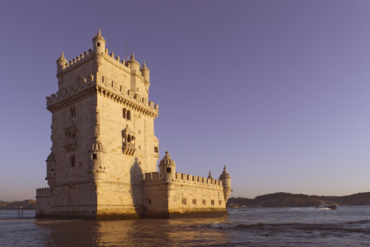 De Torre de Belem, gebouwd c.1514 door Francisco de Arruda