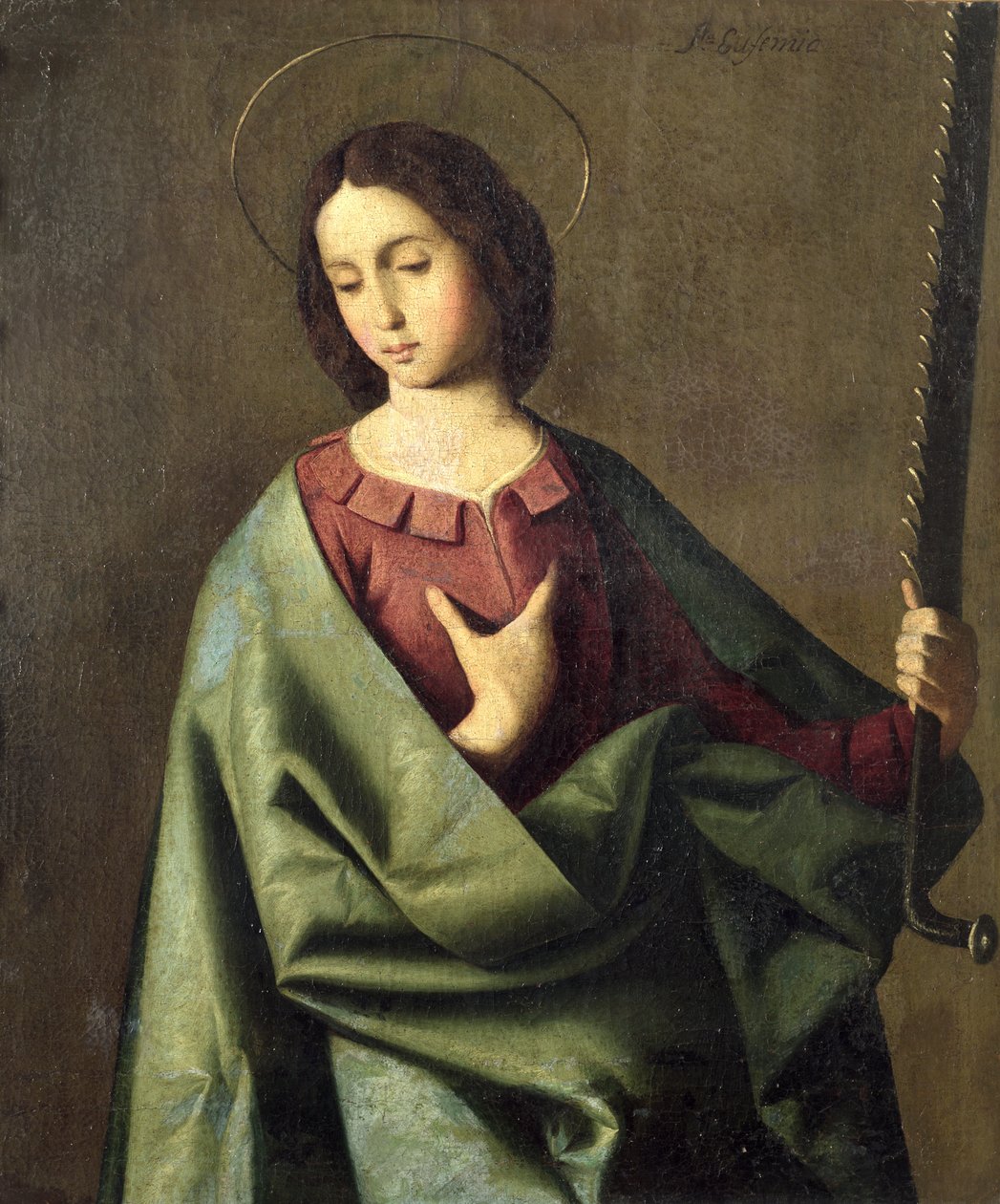 Sint Euphemia door Francisco de Zurbaran