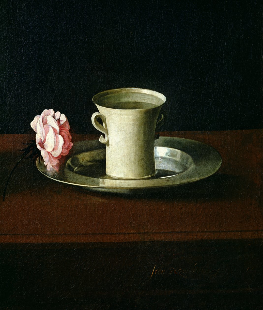 Stilleven (detail) door Francisco de Zurbaran