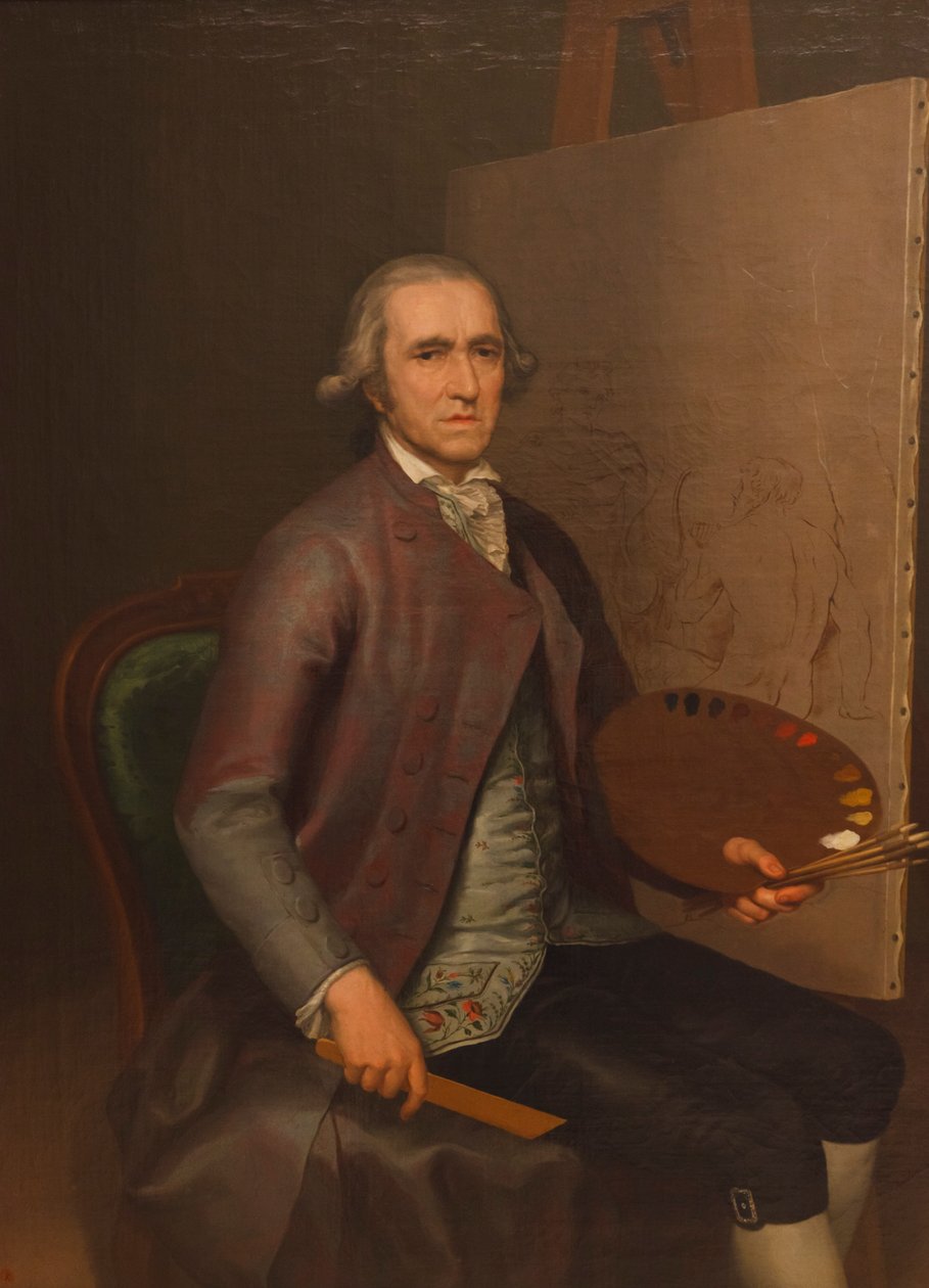 Zelfportret door Francisco Bayeu y Subias