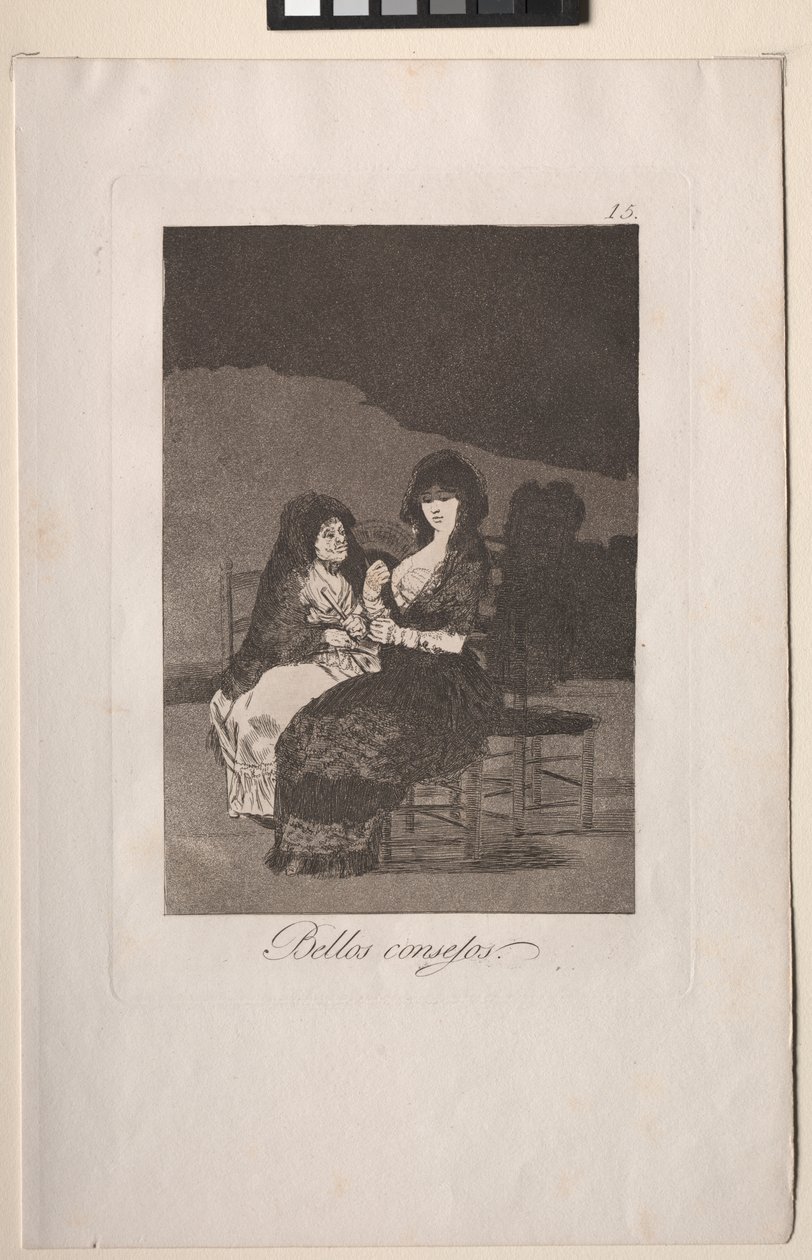 Caprichos: Mooie lessen door Francisco de Goya