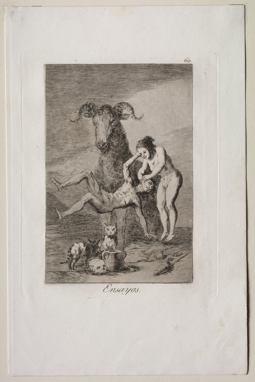 Caprichos: Proeven door Francisco de Goya