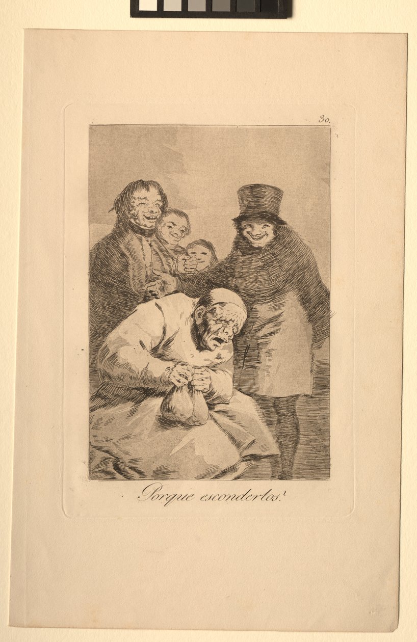 Caprichos: Waarom ze verbergen door Francisco de Goya