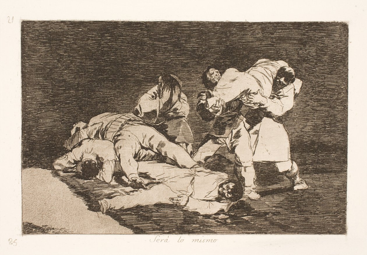 Het blijft hetzelfde (21) door Francisco de Goya