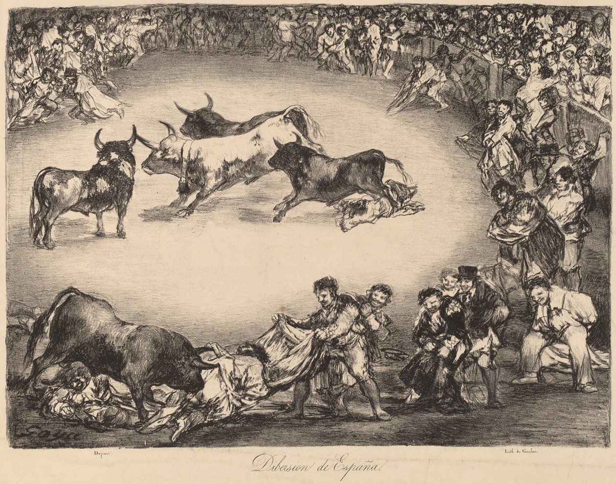 Dibersion de España door Francisco de Goya