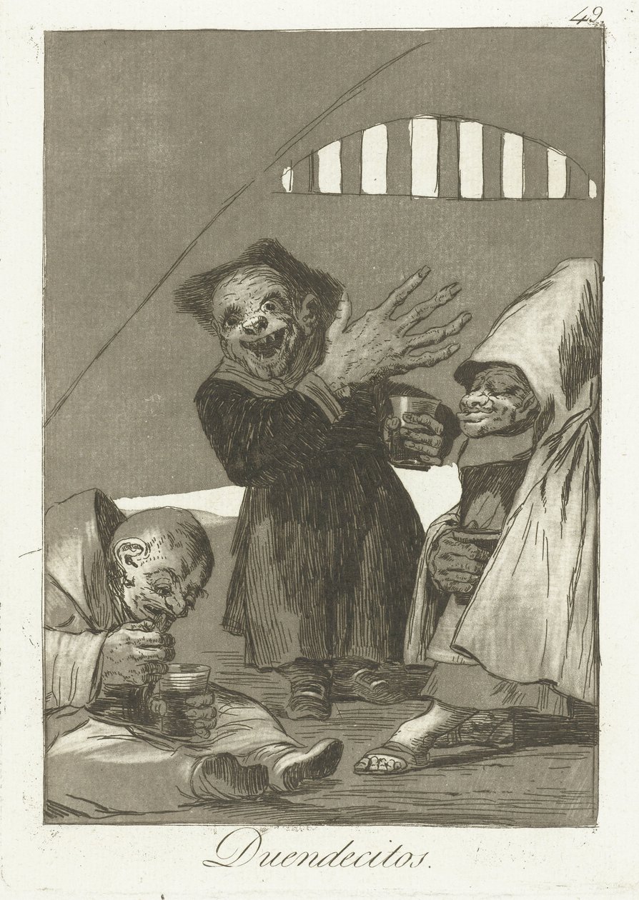 Kobolds door Francisco de Goya