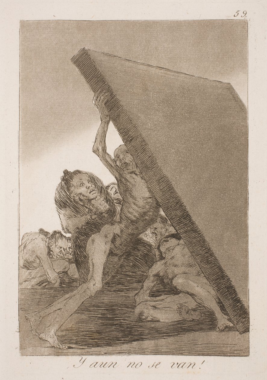 En ze zijn er nog steeds door Francisco de Goya