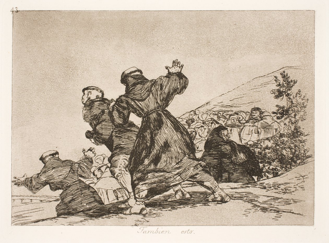Ook dit (43) door Francisco de Goya