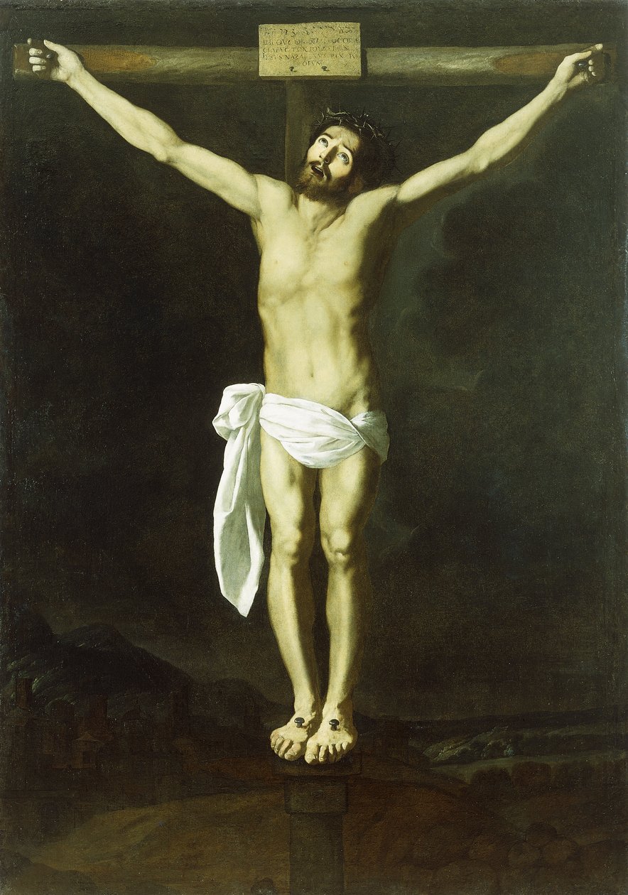 De Kruisiging door Francisco de Zurbaran