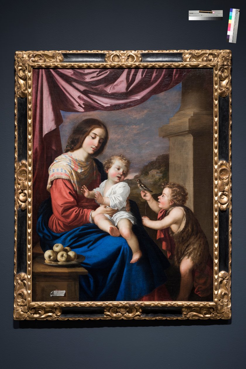 Maagd en Kind met Sint Jan door Francisco de Zurbaran