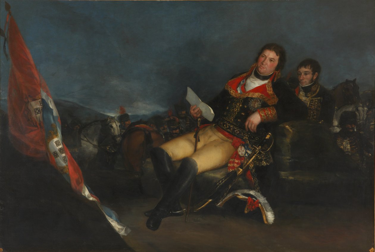 Godoy als Generaal door Francisco de Goya
